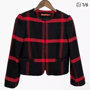 Alice + Olivia Kidman Open Box Jacket